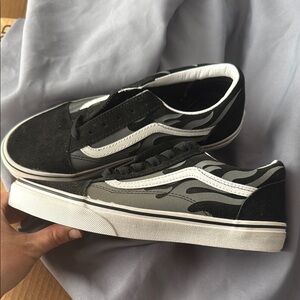 Vans old skool suede flame